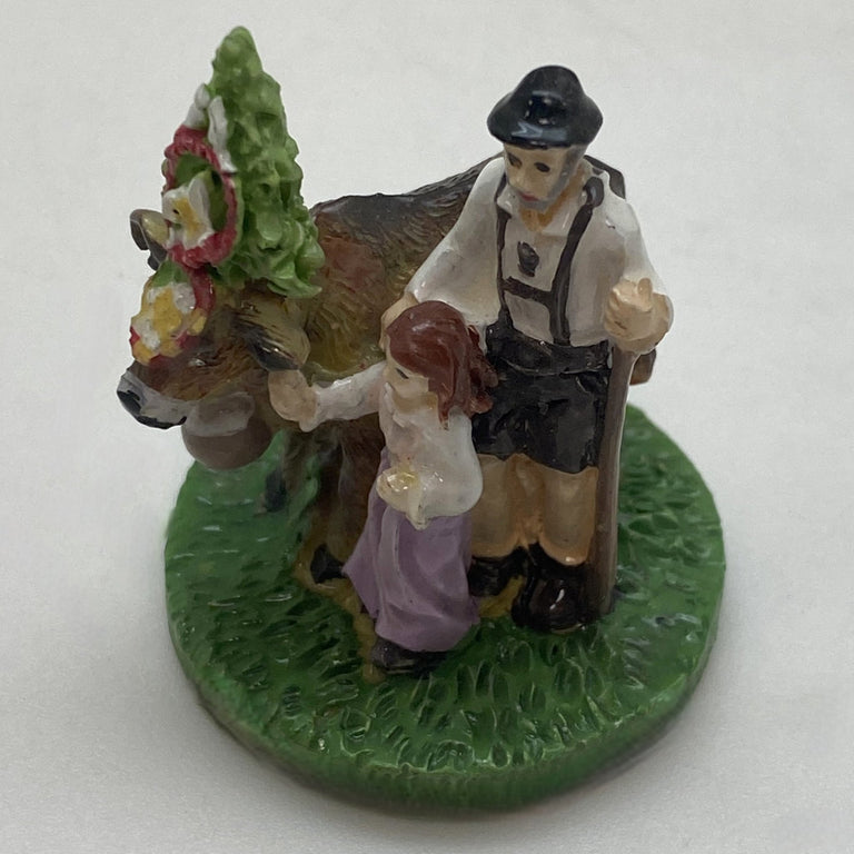 Innenmodell „Almabtrieb“ - 32 x 43 mm - Schneekugelhaus
