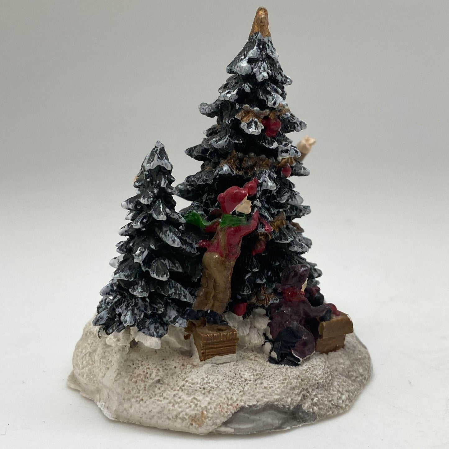Innenmodell "Christbaum schmücken" - 60 x 65 mm - Schneekugelhaus