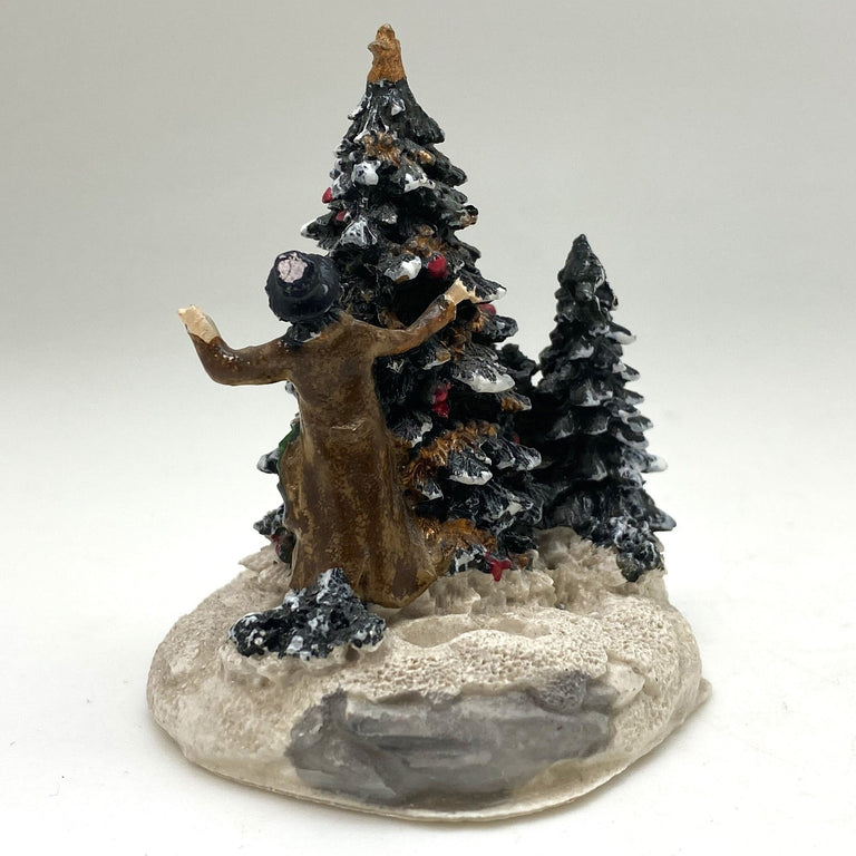 Innenmodell "Christbaum schmücken" - 60 x 65 mm - Schneekugelhaus