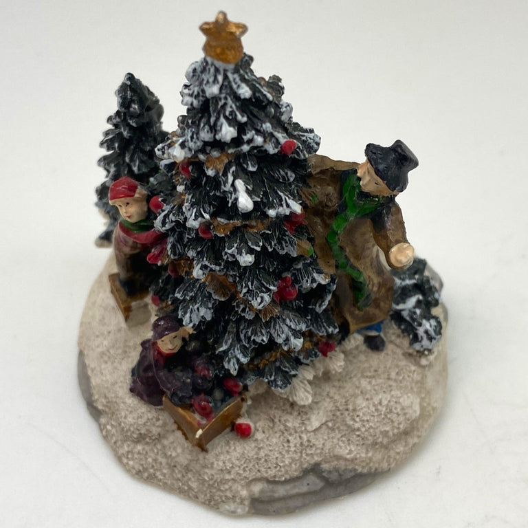 Innenmodell "Christbaum schmücken" - 60 x 65 mm - Schneekugelhaus