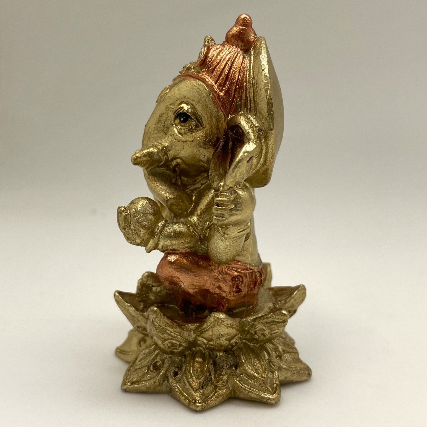 Innenmodell "Ganesha Lotus" - 35 x 70 mm - Schneekugelhaus
