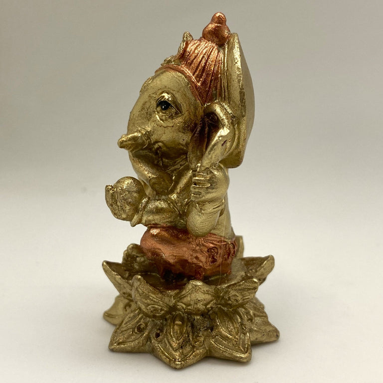 Innenmodell "Ganesha Lotus" - 35 x 70 mm - Schneekugelhaus